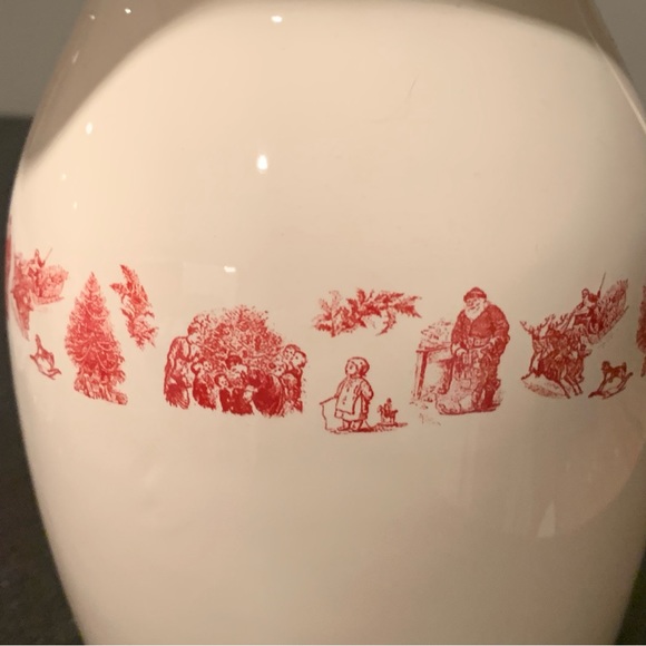 Vintage 2004 Square Nest Christmas Pitcher - Picture 7 of 13